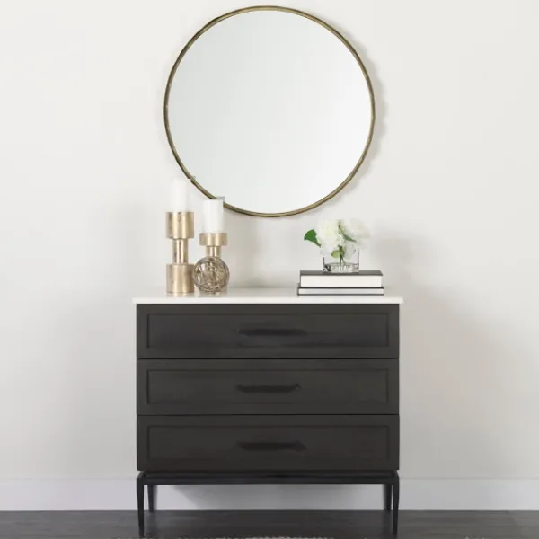 Decorative Mirrors-Kirkland's Home Metal Scallop Edge Adelaide Wall Mirror Gold