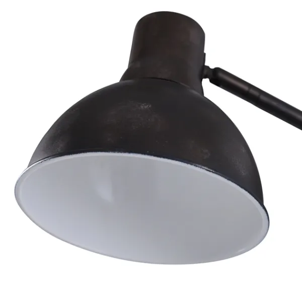 Floor Lamps-Kirkland's Home Metal Task Floor Lamp Black