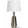 Table Lamps-Kirkland's Home Metal Touch Switch Table Lamp Silver