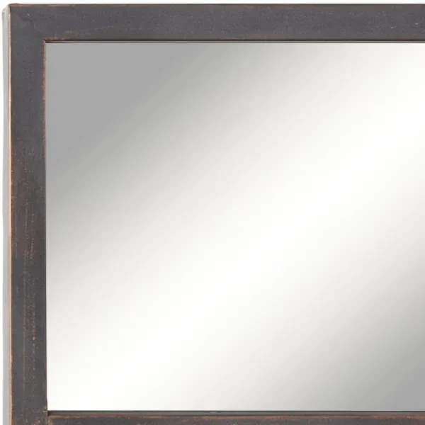 Decorative Mirrors-Kirkland's Home Metal Windowpane Wall Mirror