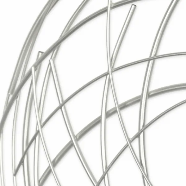 Wall Plaques-Kirkland's Home Metal Wire Abstract Wall Plaque Silver