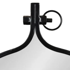 Decorative Mirrors-Kirkland's Home Metal Yitro Wall Mirror Black