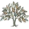 Wall Plaques-Kirkland's Home Metallic Blue And Brown Tree Wall Sculpture Blue/Brown