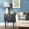 Accent & End Tables-Kirkland's Home Mid-Century Modern Accent Table Black