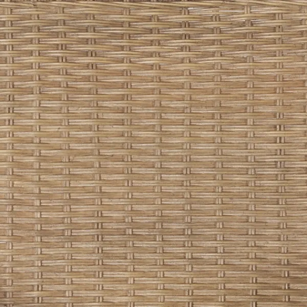 Accent Chairs-Kirkland's Home Mid-Century Modern Rattan Accent Chair Brown