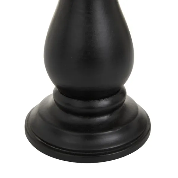 Candle Holders-Kirkland's Home Midnight Distressed Wood Candle Holders, Set Of 3 Black