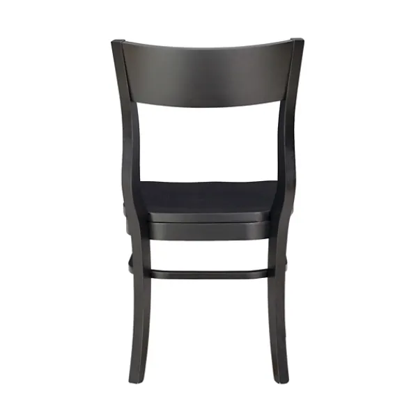 Dining Chairs-Kirkland's Home Midnight Wave Frame Dining Chairs, Set Of 2 Black
