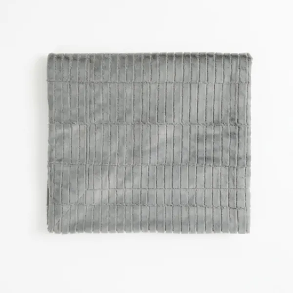 Blankets & Throws-Kirkland's Home Milan Fur Throw Gray