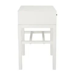 Accent & End Tables-Kirkland's Home Milo Herringbone Accent Table White