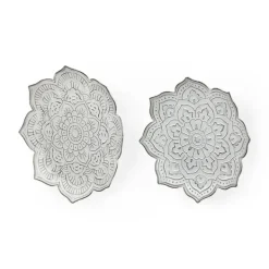Wall Plaques-Kirkland's Home Miranda Lotus Flower Wall Plaque White