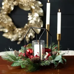 Candle Holders-Kirkland's Home Mod Taper Candle Holders, Set Of 3 Gold