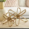 Statues & Figurines-Kirkland's Home Modern Burst 2-Pc. Decorative Sculpture Set Gold