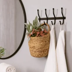 Hooks-Kirkland's Home Modern Farmhouse Black Metal Wall Hooks