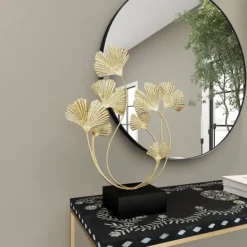 Statues & Figurines-Kirkland's Home Modern Nature Statue Gold
