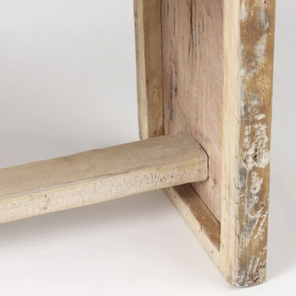 Benches & Ottomans-Kirkland's Home Modern Reclaimed Wood Bench Brown