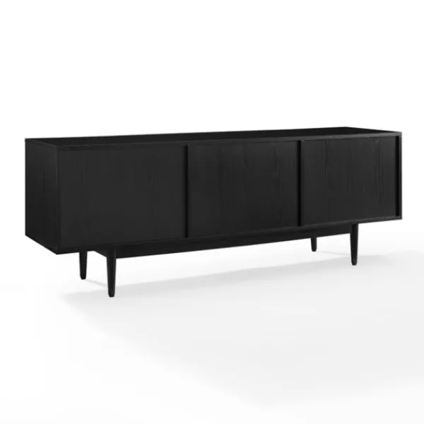 Console Tables-Kirkland's Home Modern Wood Console Table, 60 In. Black