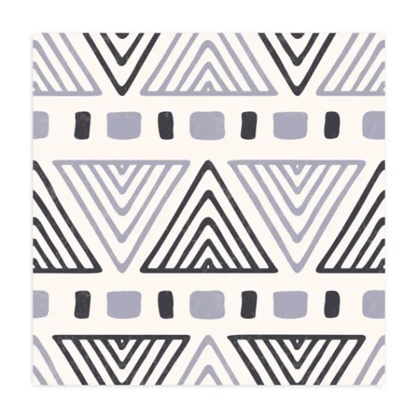 Wall Murals & Wall Decals-Kirkland's Home Monochrome Geo Peel And Stick Wall Mural Black/White
