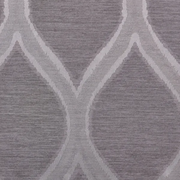 Curtains & Drapes-Kirkland's Home Monte Curtain Panel Set, 108 In. Gray