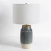 Table Lamps-Kirkland's Home Montgomery Two-Tone Speckled Table Lamp White