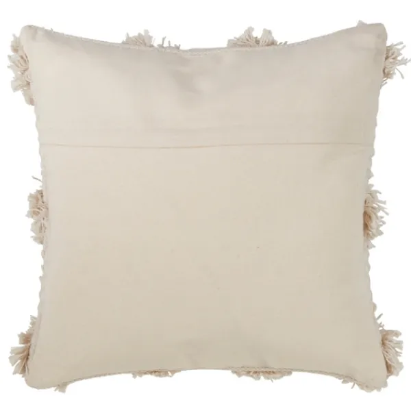 Pillows-Kirkland's Home Moroccan Tufted Pom Pom Throw Pillow Ivory