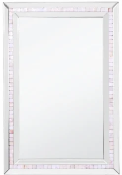 Decorative Mirrors-Kirkland's Home Mosaic Tiled Frame Wall Mirror