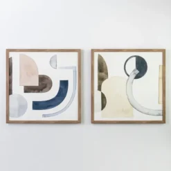 Framed Art-Kirkland's Home Moving Pieces Ii Framed Art Print Multi