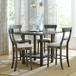Bar Stools & Counter Height Stools-Kirkland's Home Muse Counter Chairs, Set Of 2 Gray