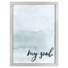 Wall Quotes & Signs-Kirkland's Home My Soul Framed Art Print Blue