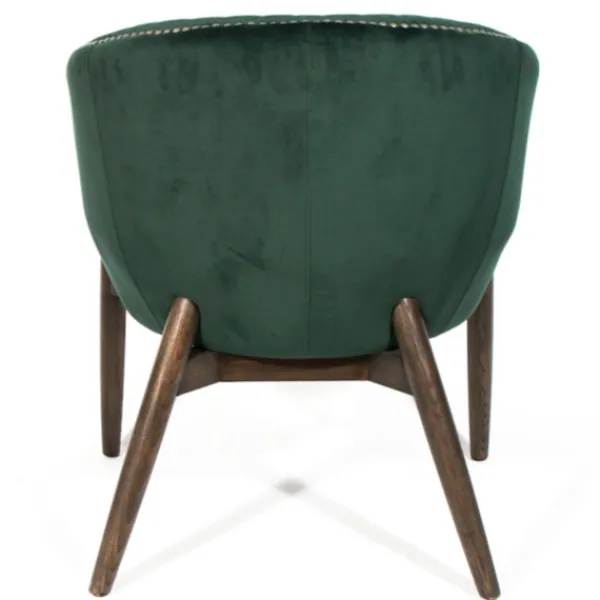 Accent Chairs-Kirkland's Home Nadia Velvet Club Chair Green