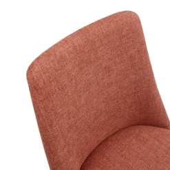 Dining Chairs-Kirkland's Home Nadine Retro Dining Chairs, Set Of 2 Orange