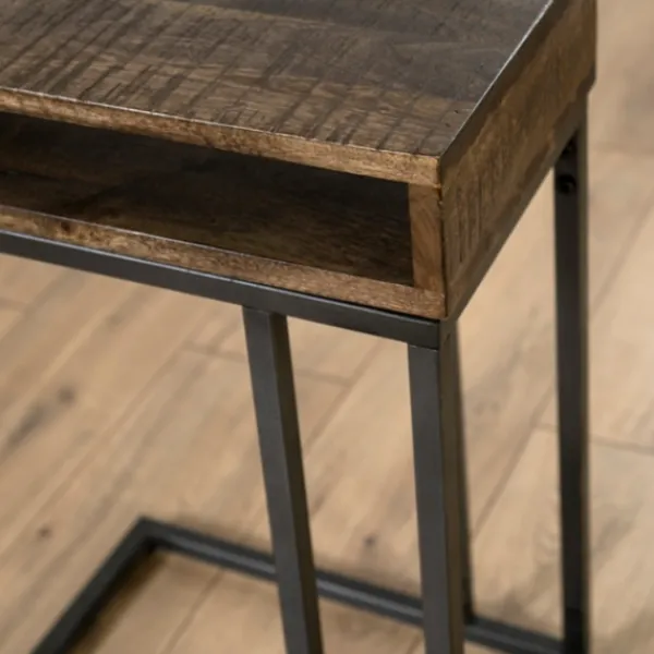 Accent & End Tables-Kirkland's Home Nash C-Table Brown/Gray