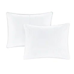 Bedspreads & Coverlets-Kirkland's Home Nash 3-Pc. Reversible King Coverlet Set White