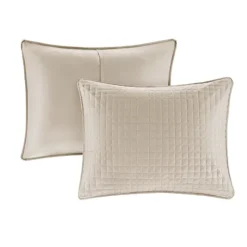 Bedspreads & Coverlets-Kirkland's Home Nash 3-Pc. Reversible Queen Coverlet Set Brown