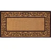 Doormats-Kirkland's Home Natural And Black Abby Doormat, 48X24 In. Tan/Black