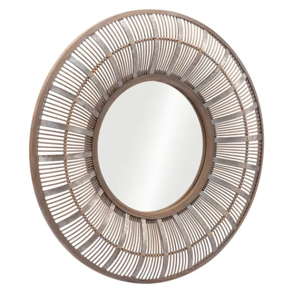Framed Mirrors-Kirkland's Home Natural Bone Safari Framed Mirror