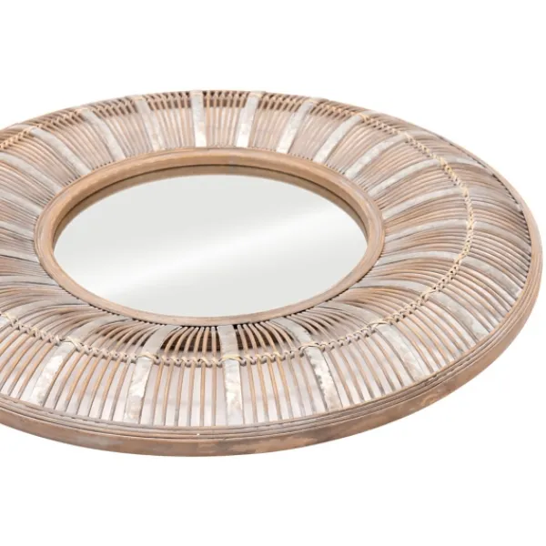 Framed Mirrors-Kirkland's Home Natural Bone Safari Framed Mirror