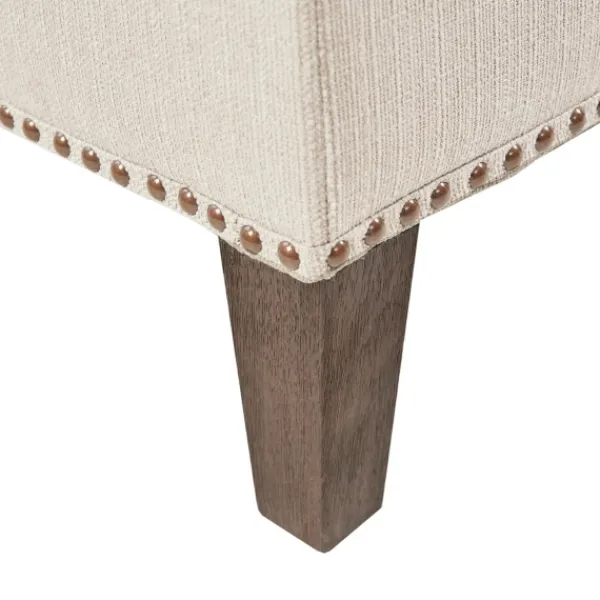 Sofas & Loveseats-Kirkland's Home Natural Brett Accent Chaise Lounge Tan