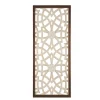 Wall Plaques-Kirkland's Home Natural Carved Damask Wooden Wall Plaque Tan