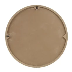 Wall Plaques-Kirkland's Home Natural Carved Wood Medallion Round Wall Plaque Tan