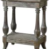 Accent & End Tables-Kirkland's Home Natural Distressed Birch Wood Accent Table