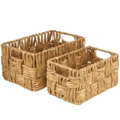 Baskets & Boxes-Kirkland's Home Natural Fibers 2-Pc. Jute Basket Set Brown