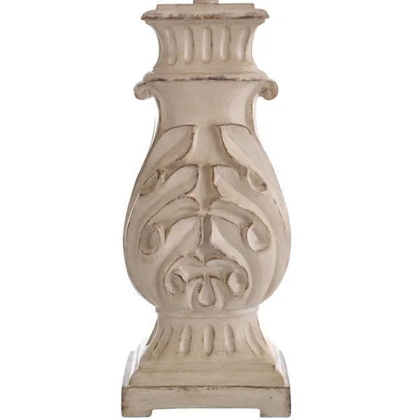 Table Lamps-Kirkland's Home Natural French Country Table Lamp White