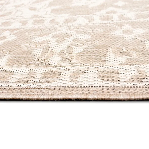 Outdoor Rugs-Kirkland's Home Natural Ivy Indoor/Outdoor Area Rug, 6X9 Tan
