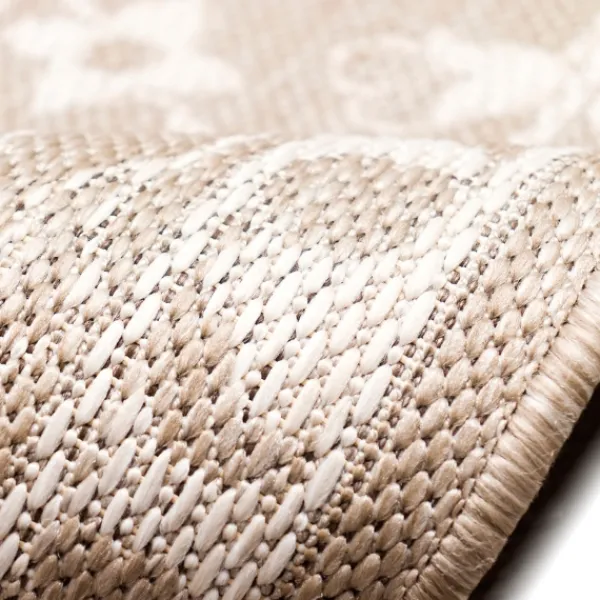 Outdoor Rugs-Kirkland's Home Natural Ivy Indoor/Outdoor Area Rug, 6X9 Tan