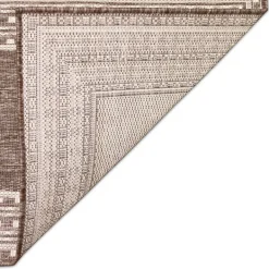Outdoor Rugs-Kirkland's Home Natural Linear Macy Indoor/Outdoor Area Rug, 6X9 Brown