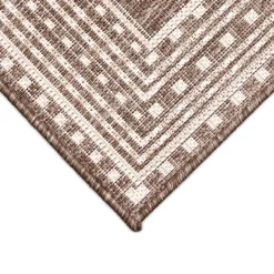 Outdoor Rugs-Kirkland's Home Natural Linear Macy Indoor/Outdoor Area Rug, 7X9 Brown