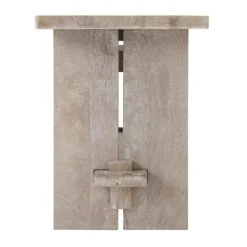 Entryway Furniture-Kirkland's Home Natural Mango Wood 2-Pc. Wall Hook And Bench Set