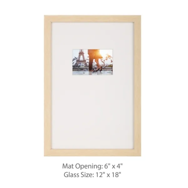 Gallery Wall Frames-Kirkland's Home Natural Offset Mat 4X6 5-Pc. Gallery Wall Set Tan