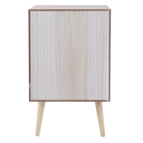 Cabinets & Sideboards-Kirkland's Home Natural Pine And Rat Single Door Cabinet Tan