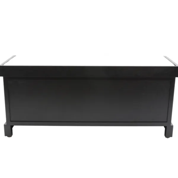 Benches & Ottomans-Kirkland's Home Natural Rustic Crate Upholstered Storage Bench White